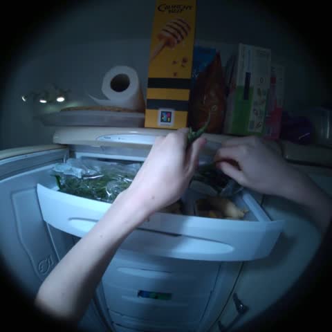 Egocentric frame from the Cooking domain.